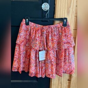 ⭐NWT Vibrant Paisley A-Line Skirt